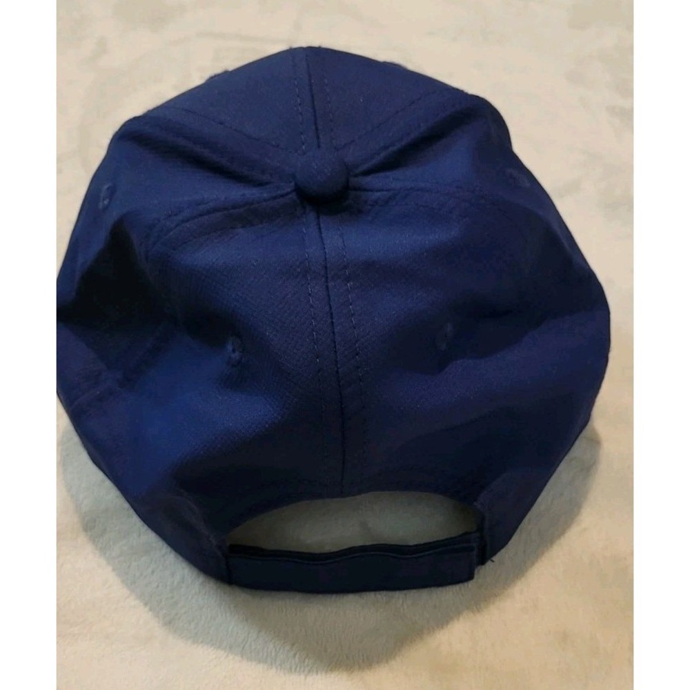 NEW ORANGETHEORY FITNESS ALL OUT MAYHEM NAVY BLUE OSFA HAT - Picture 3 of 5
